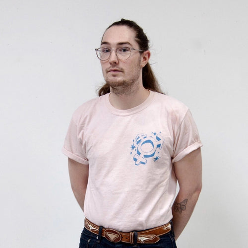 Trans Symbol Naturally Dyed Tee